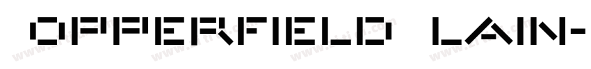 Copperfield Plain字体转换